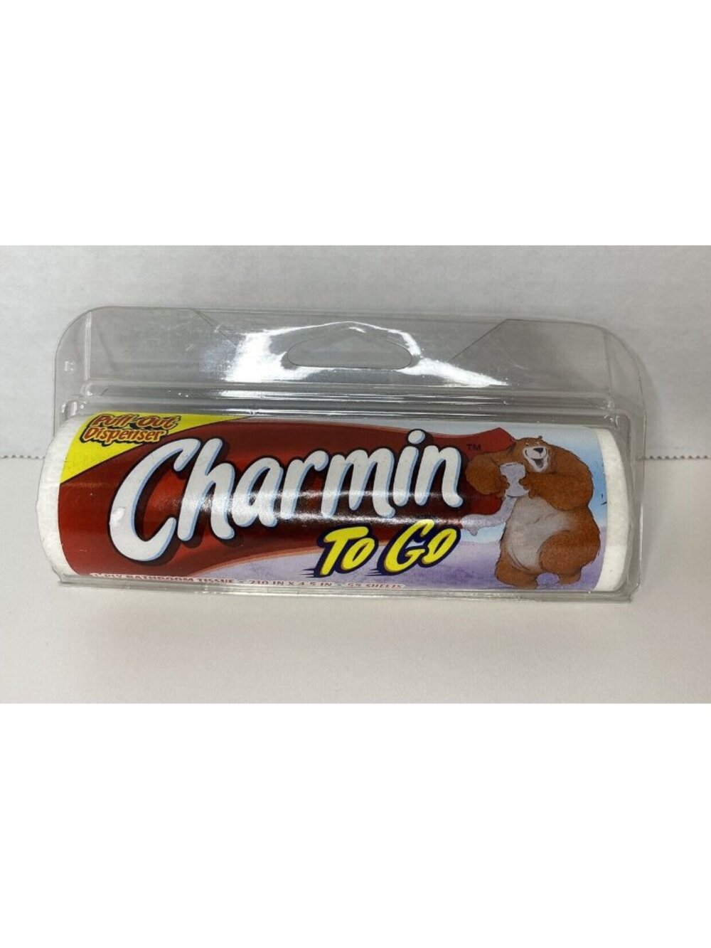 Charmin Toilet Paper To Go 1-Ply Bathroom Tissue 55 Sheets Emergency Vintage